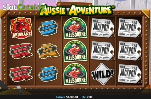 Οθόνη2. Aussie Adventure Κουλοχέρης