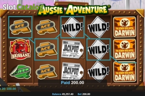 Οθόνη3. Aussie Adventure Κουλοχέρης