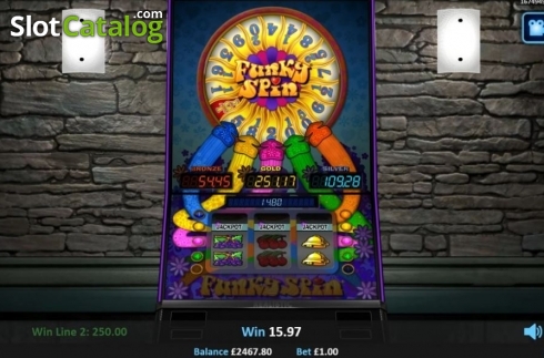 Οθόνη4. Funky Spin Κουλοχέρης