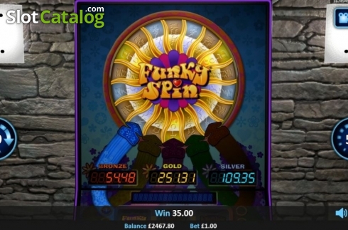 Οθόνη6. Funky Spin Κουλοχέρης