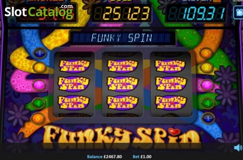 Οθόνη8. Funky Spin Κουλοχέρης