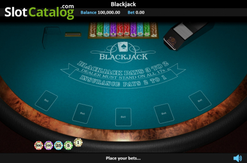 Οθόνη2. Blackjack 5 Hands Κουλοχέρης