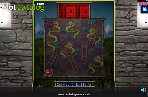 Οθόνη4. Snakes Ladders Deluxe Κουλοχέρης