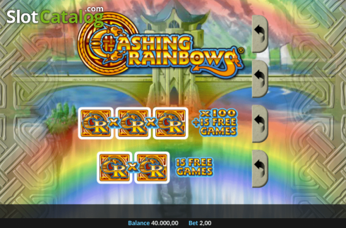 Οθόνη2. Cashing Rainbows Pull Tab Κουλοχέρης