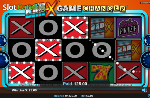 Οθόνη3. Bar-X Game Changer Κουλοχέρης