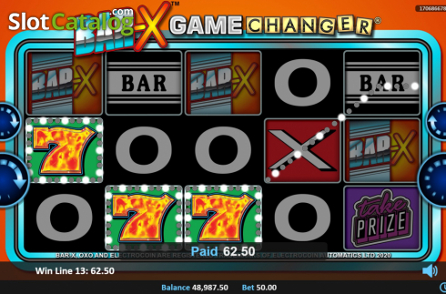 Οθόνη4. Bar-X Game Changer Κουλοχέρης