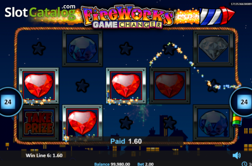 Οθόνη3. Fireworks Game Changer Κουλοχέρης