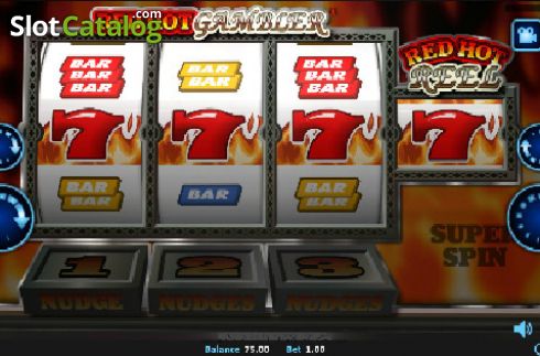 Οθόνη2. Red Hot Gambler Κουλοχέρης