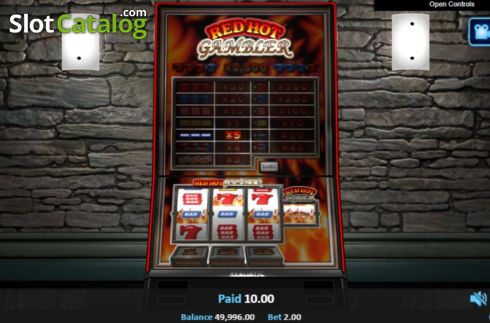 Οθόνη4. Red Hot Gambler Κουλοχέρης