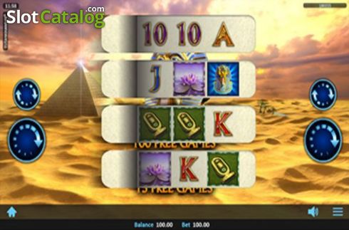 Οθόνη2. Tutankhamun Pull Tab Κουλοχέρης 