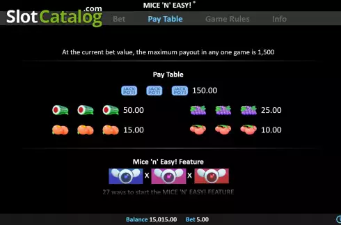 Οθόνη7. Mice 'n' Easy! Κουλοχέρης