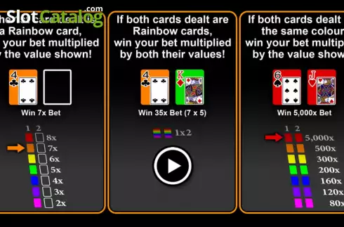 Οθόνη2. Rainbow Blackjack Κουλοχέρης