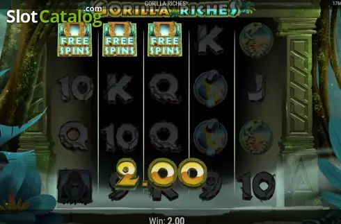 Οθόνη4. Gorilla Riches Κουλοχέρης