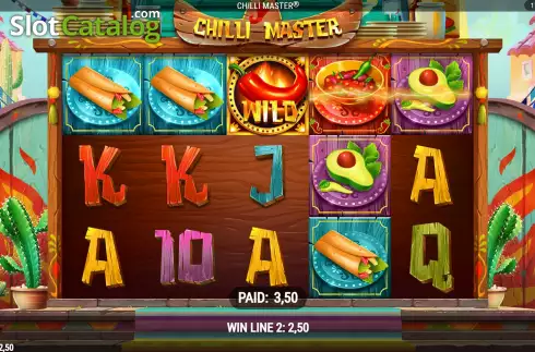 Οθόνη5. Chilli Master Κουλοχέρης