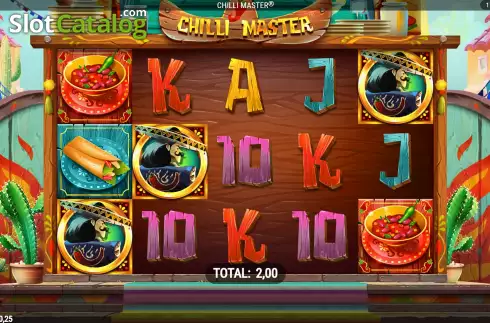 Οθόνη7. Chilli Master Κουλοχέρης