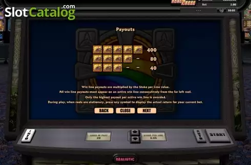 Οθόνη5. Cashing Rainbows Κουλοχέρης