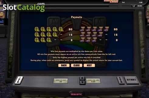 Οθόνη7. Cashing Rainbows Κουλοχέρης