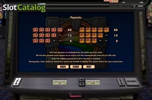 Οθόνη8. Cashing Rainbows Κουλοχέρης