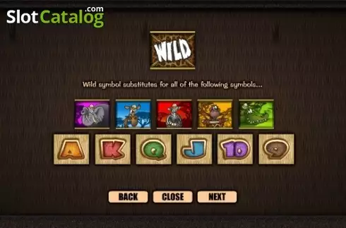 Οθόνη9. Go Wild On Safari Κουλοχέρης