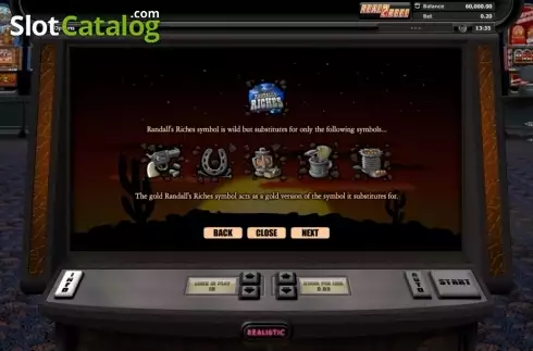 Οθόνη7. Randall's Riches Κουλοχέρης