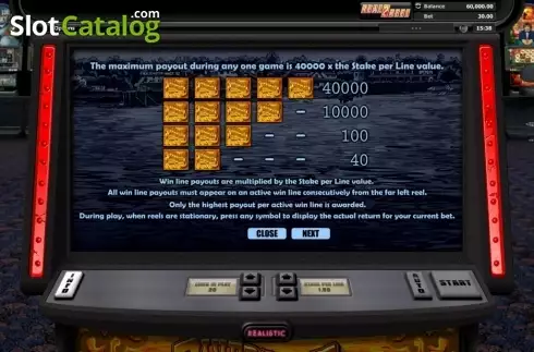 Οθόνη6. Riverboat Gambler Κουλοχέρης 