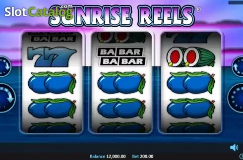 Οθόνη3. Sunrise Reels (Realistic) Κουλοχέρης