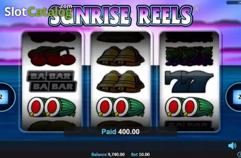Οθόνη4. Sunrise Reels (Realistic) Κουλοχέρης