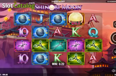 Οθόνη3. Shinobi Moon Κουλοχέρης 