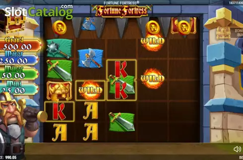 Οθόνη3. Fortune Fortress Κουλοχέρης