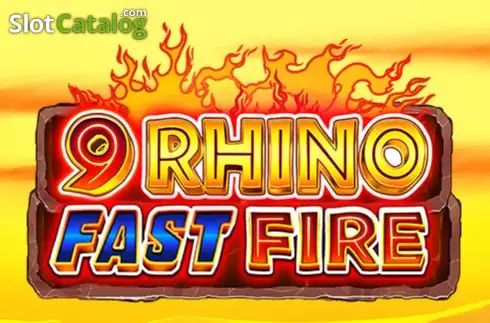 9 Rhino Fast Fire Λογότυπο 9 Rhino Fast Fire Λογότυπο