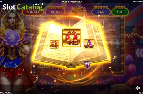 Οθόνη3. Joker’s Spellbook Κουλοχέρης