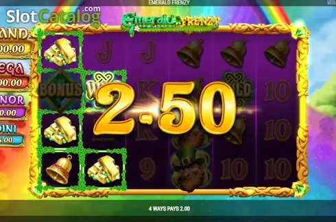 Οθόνη3. Emerald Frenzy Κουλοχέρης 