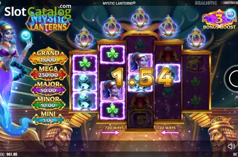 Οθόνη3. Mystic Lanterns Κουλοχέρης