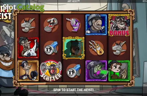 Οθόνη2. Art Heist Κουλοχέρης