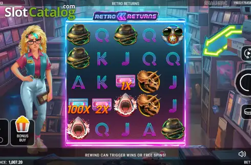 Οθόνη2. Retro Returns Κουλοχέρης