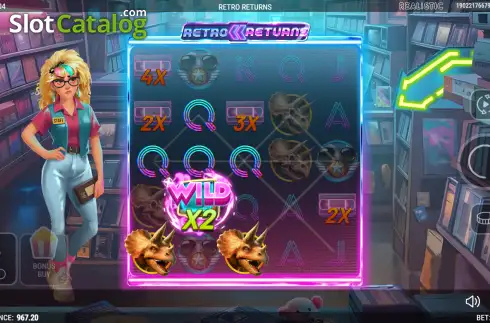 Οθόνη3. Retro Returns Κουλοχέρης