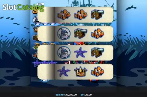 Οθόνη 1. Sunken Treasure Pull Tab Κουλοχέρης