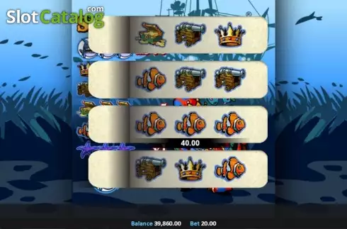 Οθόνη 3. Sunken Treasure Pull Tab Κουλοχέρης