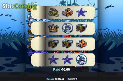 Οθόνη 4. Sunken Treasure Pull Tab Κουλοχέρης