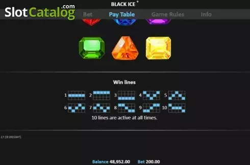 Οθόνη9. Black Ice Κουλοχέρης