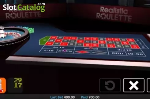 Οθόνη2. Realistic Roulette Κουλοχέρης