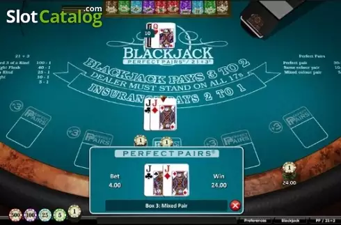 Οθόνη3. Blackjack (Realistic) Κουλοχέρης
