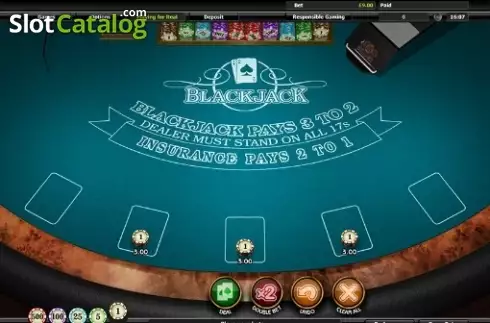 Οθόνη4. Blackjack (Realistic) Κουλοχέρης
