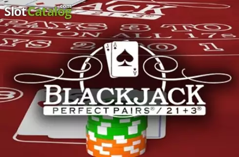 Blackjack Perfect Pairs / 21+3 Λογότυπο Blackjack Perfect Pairs / 21+3 Λογότυπο