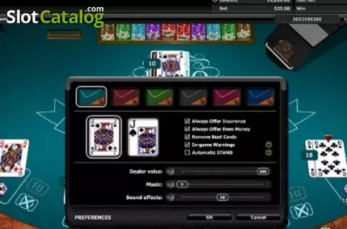 Οθόνη4. Hi Lo Blackjack Κουλοχέρης