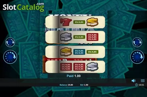 Οθόνη2. Money Matrix Pull Tab Κουλοχέρης 