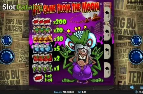 Οθόνη2. It Came from the Moon Pull Tab Κουλοχέρης