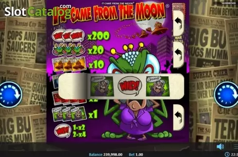 Οθόνη3. It Came from the Moon Pull Tab Κουλοχέρης