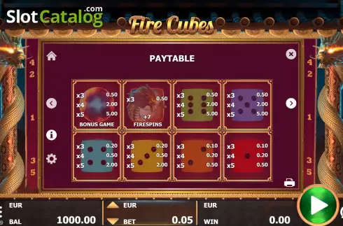 Οθόνη9. Fire Cubes Κουλοχέρης