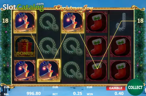Οθόνη3. Christmas Joy (Red Panda) Κουλοχέρης